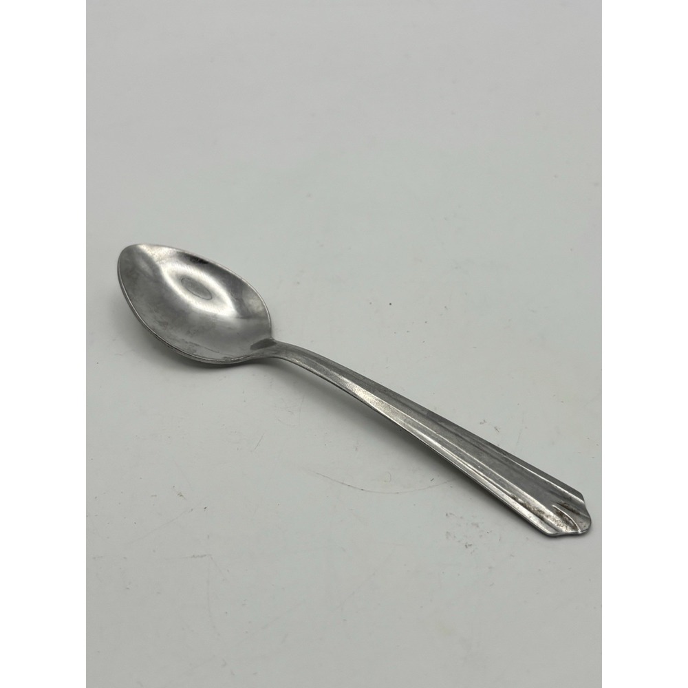 Vintage HB Co Spoon Baby Child Dematasse 4in Stainless‎ Steel Flatware